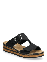 Rieker - 62980-01 - Platforminės basutės - Juoda