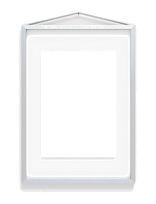 MOEBE - Frame, Brushed Aluminium, A4 - Rėmeliai - Sidabro