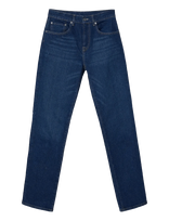 Lexington Clothing - Classic Mid-Waist Straight-Leg Jeans - Tiesaus kirpimo džinsai - Mėlyna