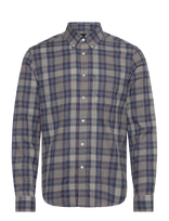 Lexington Clothing - Casual Checked Flannel B.d Shirt - Flaneliniai marškiniai - Mėlyna