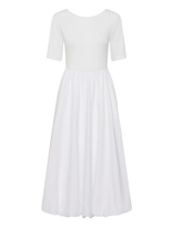 Kaffe - Kakirsten 1/2 Sl Dress - Ilga suknelė - Balta