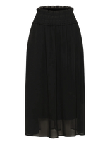 Kaffe - Kanellie Skirt - Iki kelių ir midi sijonai - Juoda
