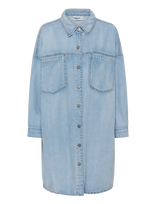 My Essential Wardrobe - Mwhilma 171 Os Shirtdress - Džinsinė suknelė - Mėlyna