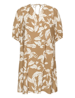 Kaffe Curve - Kcmarla Dress - Trumpa suknelė - Balta