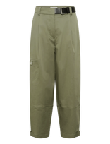 Karen By Simonsen - Kbegina Pants - Cargo kelnės - Chaki spalva