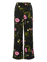 InWear - Lucilleiw Pant - Plačios kelnės - Juoda
