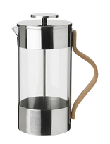 Stelton - Emma Stempelkande 1 L. Steel - Kavos presas - Sidabro