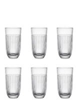 La Rochére - Høje Glas Til Varme Drikke - 6 Glas - Stiklinė vandeniui - Nude