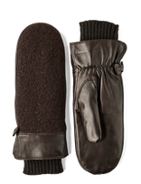 Hestra - Millie Mitt Espresso - Kumštinės pirštinės - Ruda