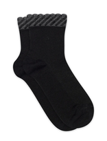 Mp Denmark - Dina Short Socks - Futbolo kojinės iki kulkšnių - Juoda