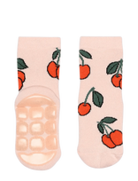 Melton - Cherries Socks - Anti-Slip - Neslystančios kojinės - Rožinė