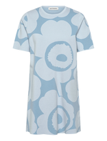 Marimekko - Mahdollisuus Unikko - Trumpa suknelė - Mėlyna