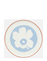 Marimekko Home - Unikko Serving Item 24Cm - Serviravimo lėkštė - Mėlyna