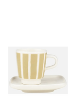 Marimekko Home - Piccolo Espresso Cup+Saucer - Espreso puodelis - Smėlio
