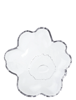 Marimekko Home - Unikko Glass Plate 13Cm - Dekoratyvinė lėkštė - Nude