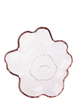 Marimekko Home - Unikko Glass Plate 13Cm - Dekoratyvinė lėkštė - Rožinė