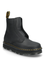 Dr. Martens - Zebzag Laceless - Aulinukai plokščiu kulnu - Juoda