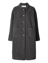 STUDIO FEDER - Felix Coat - Wool - Žieminis paltas - Pilka