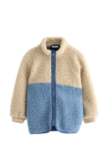 Lindex - Jacket Pile Colourblock - Flisinė striukė - Smėlio