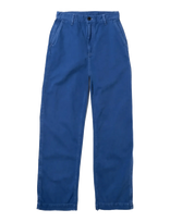 Nudie Jeans - Wendy Herringbone Pants - Plačios kelnės - Mėlyna