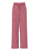 Pieces - Pclaya Mw Wide Pants Jrs Noos - Plačios kelnės - Marga / raštuota