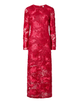 YAS - Yasfloree Ls Long Dress - D2D - Ilga suknelė - Raudona