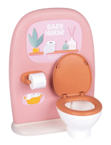 Smoby - Baby Nurse Badrum - Lėlių aksesuarai - Marga / raštuota