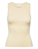 Gina Tricot - Basic Rib Tank - Marškinėliai be rankovių - Geltona