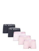Björn Borg - Cotton Stretch Boxer Shorts 5P - Apatinių drabužių komplektas - Marga / raštuota