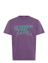 Björn Borg - Borg Classic Print T-Shirt - Sportiniai marškinėliai - Violetinė