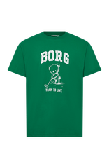 Björn Borg - Borg Classic Print T-Shirt - Sportiniai marškinėliai - Žalia