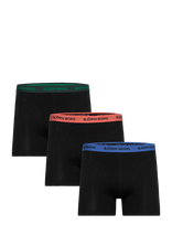 Björn Borg - Cotton Stretch Boxer 3P - Sportiniai bokser šortai - Juoda
