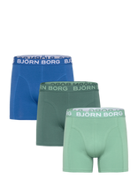 Björn Borg - Cotton Stretch Boxer 3P - Bokseriai - Marga / raštuota