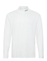 Björn Borg - Borg Course Midlayer Half Zip - Sportiniai marškinėliai ilgomis rankovėmis - Balta