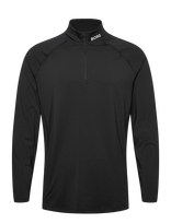 Björn Borg - Borg Course Midlayer Half Zip - Sportiniai marškinėliai ilgomis rankovėmis - Juoda