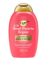 Ogx - Bond Repair Shampoo 385 Ml - Šampūnas - Rožinė