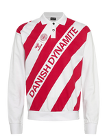 Hummel - Dbu 26 Fan Dynamite Tee Ls - Sportiniai polo marškinėliai ilgomis rankovėmis - Raudona