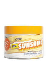 I LOVE - I Love Miss Sunshine Whipped Body Butter - Kūno sviestas - Geltona