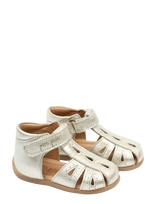 Pom Pom - Pmpoppy Starter Drop Sandal - Sandalai - Sidabro