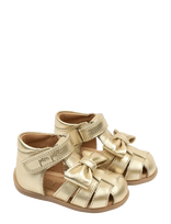 Pom Pom - Pmpearl Starter Bow Sandal - Sandalai - Aukso