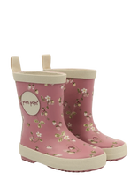 Pom Pom - Pmbliss Gumboots Aop - Guminiai batai be pamušalo - Rožinė