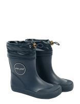 Pom Pom - Pmbell Barefoot Gumboots - Guminiai batai be pamušalo - Tamsiai mėlyna