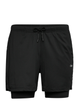 ICANIWILL - Stride 2-In-1 Shorts M - Sportiniai dviračių šortai - Juoda