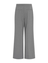 Bruuns Bazaar - Lataniabbbenisa Pants - Plačios kelnės - Pilka