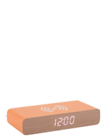 KARLSSON - Alarm Clock Retro Flat Led Jungle Green - Žadintuvas - Oranžinė