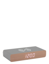KARLSSON - Alarm Clock Retro Flat Led Jungle Green - Žadintuvas - Pilka