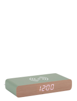 KARLSSON - Alarm Clock Retro Flat Led Jungle Green - Žadintuvas - Žalia