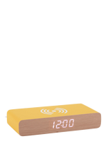KARLSSON - Alarm Clock Retro Flat Led Jungle Green - Žadintuvas - Geltona