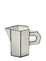 Serax - Jug White/Black Carte Blanche - Pieno ąsotis - Balta