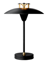 Halo Design - Mini Stepp 1-2-3 Portable Table Lamp - Stalinė lempa - Juoda